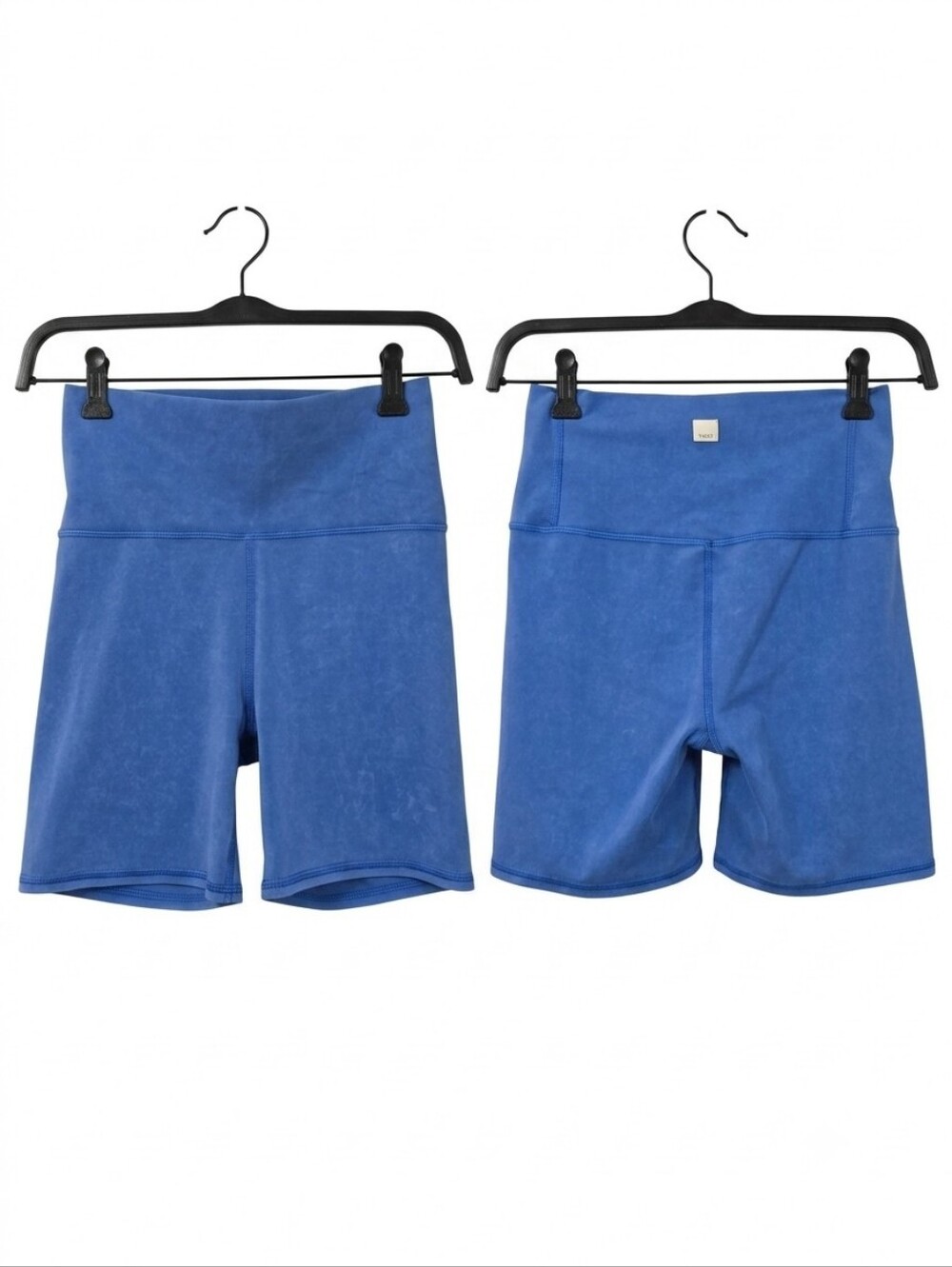 Vuori All The Feels 4" Biker Shorts Sz XS/S Blue 24" Waist Measurement